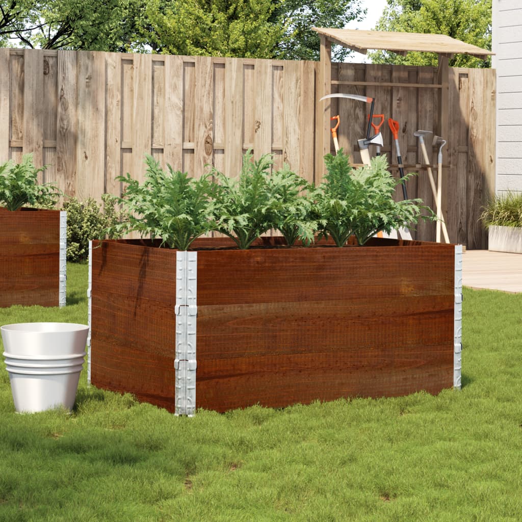 Garden Planter 80X60 Cm Solid Wood Pine