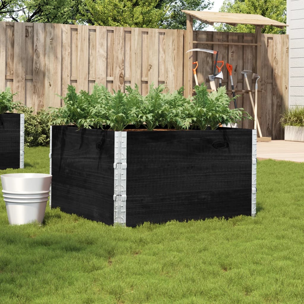 Garden Planter 80X60 Cm Solid Wood Pine