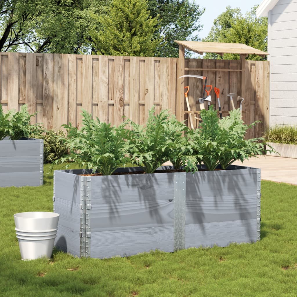 Garden Planter 80X60 Cm Solid Wood Pine