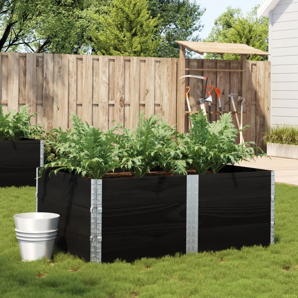 Garden Planter 80X60 Cm Solid Wood Pine