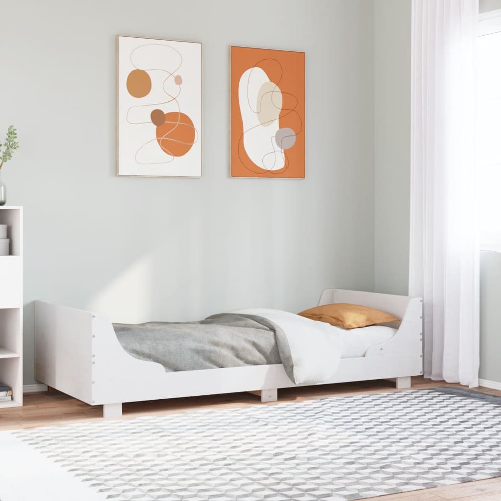 Bed Frame Without Mattress Solid Wood Pine