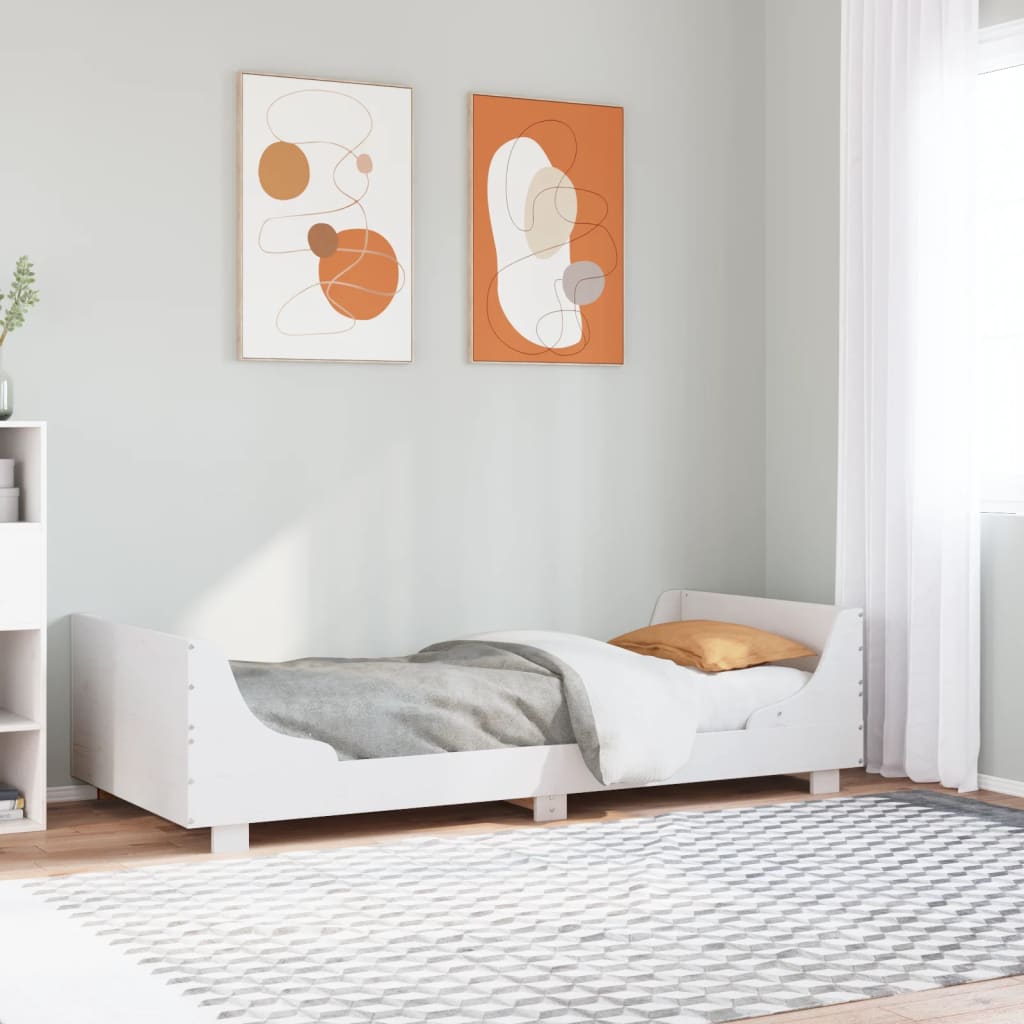 Bed Frame Without Mattress Solid Wood Pine