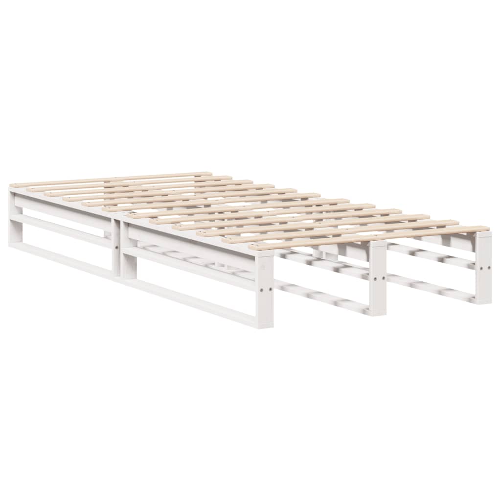Bed Frame Without Mattress Solid Wood Pine