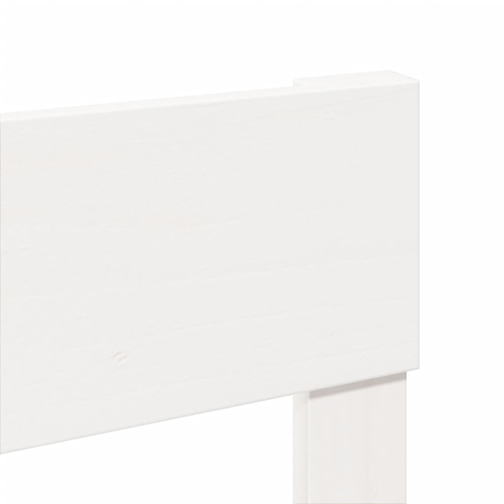 Bed Frame Without Mattress Solid Wood Pine