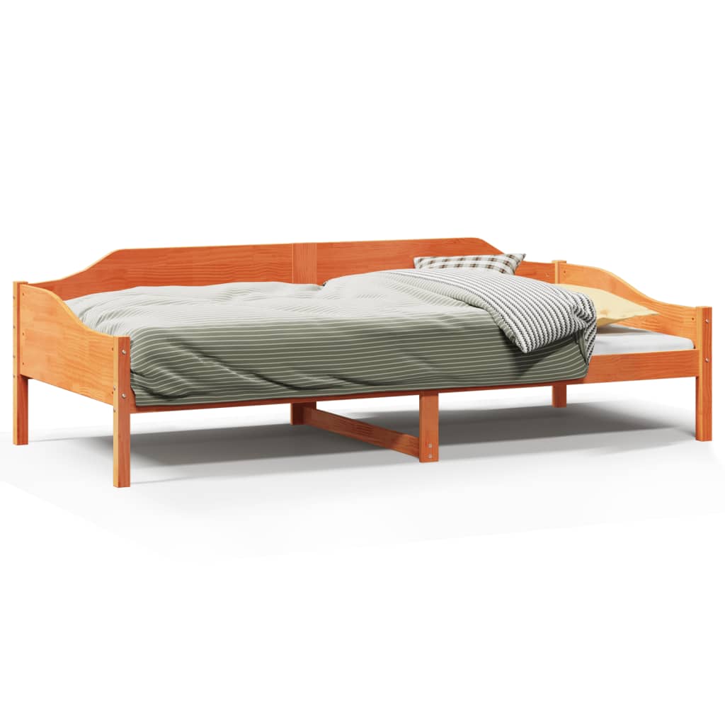Bed Frame Without Mattress Solid Wood Pine