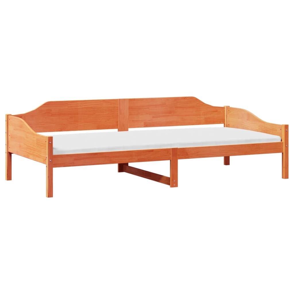 Bed Frame Without Mattress Solid Wood Pine