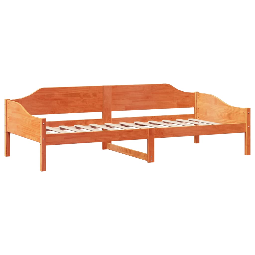 Bed Frame Without Mattress Solid Wood Pine