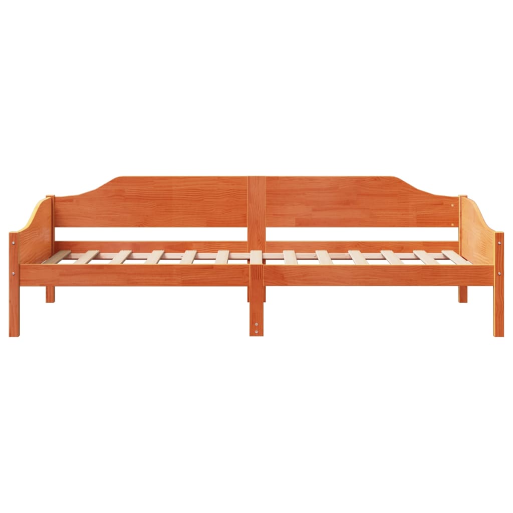 Bed Frame Without Mattress Solid Wood Pine