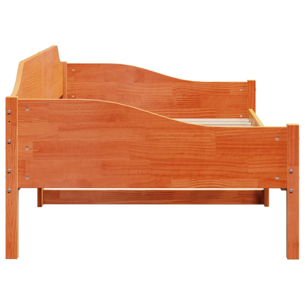 Bed Frame Without Mattress Solid Wood Pine