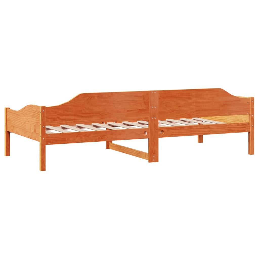Bed Frame Without Mattress Solid Wood Pine