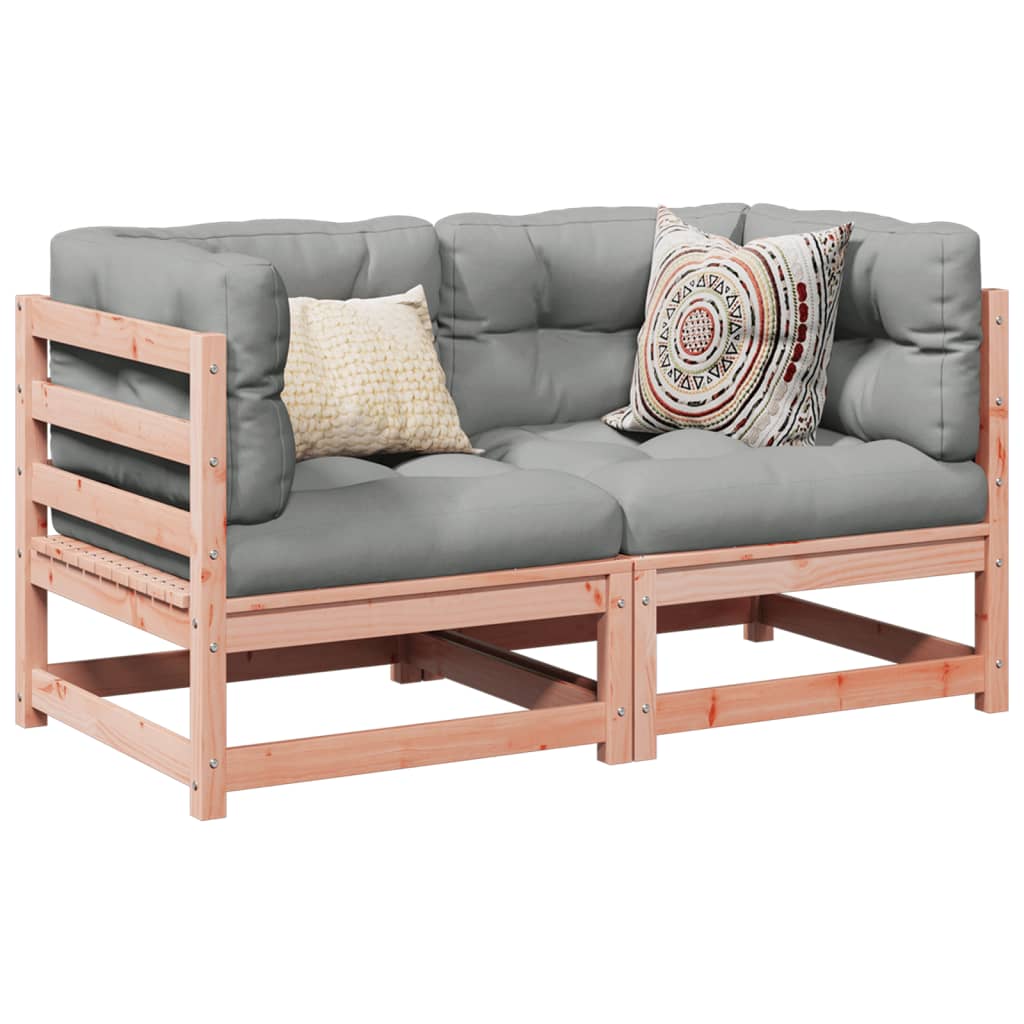 2 Piece Garden Sofa Set Impregnated Wood Pine
