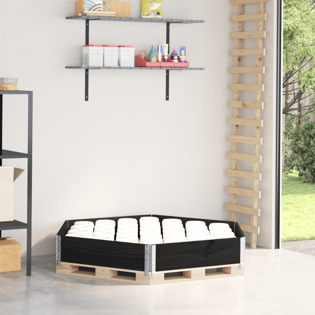 Raised Bed Hexagon Solid Wood Pine
