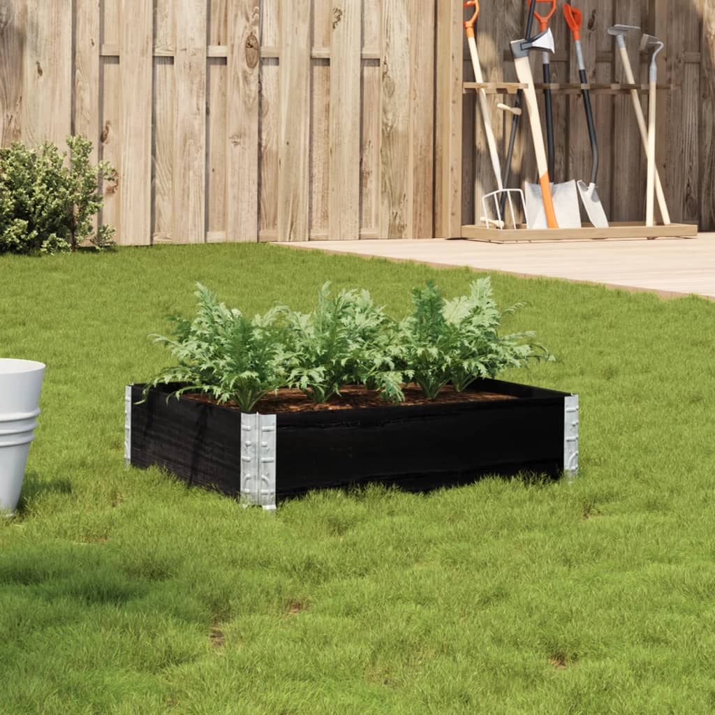 Garden Planter 80X60 Cm Solid Wood Pine