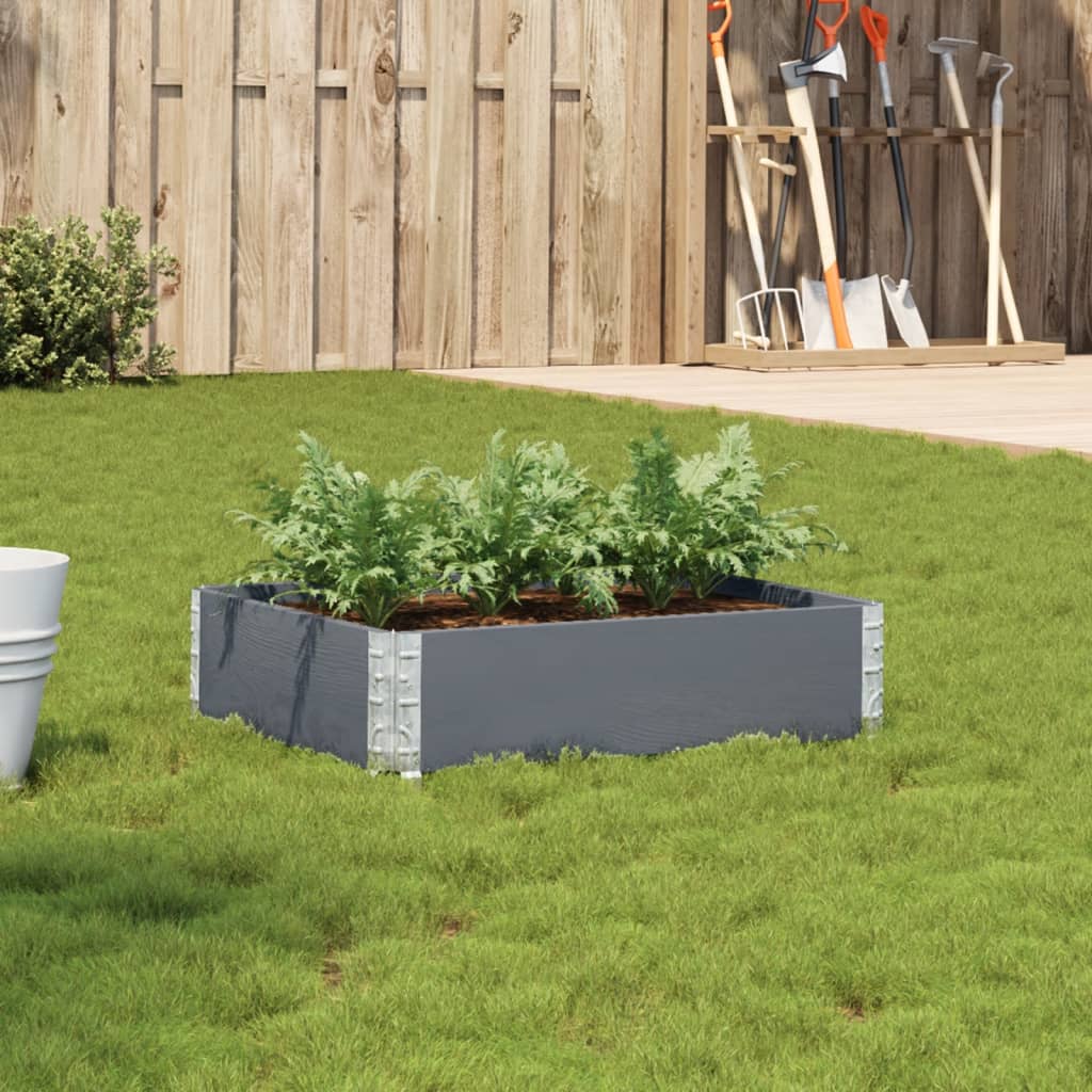 Garden Planter 80X60 Cm Solid Wood Pine
