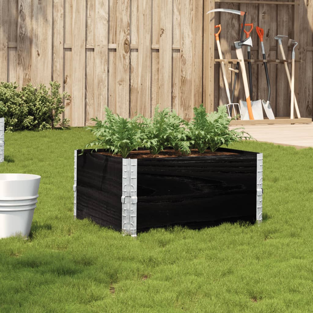 Garden Planter 80X60 Cm Solid Wood Pine