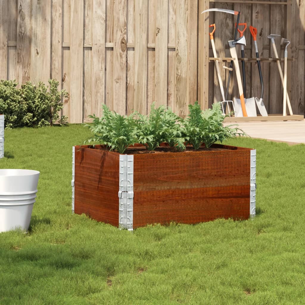 Garden Planter 80X60 Cm Solid Wood Pine