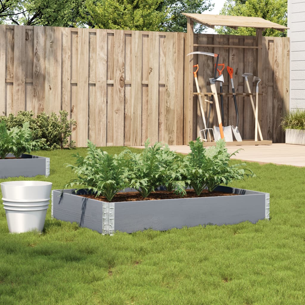 Garden Planter 80X60 Cm Solid Wood Pine