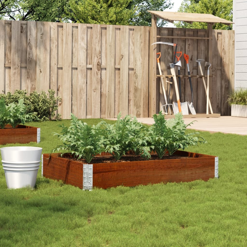 Garden Planter 80X60 Cm Solid Wood Pine