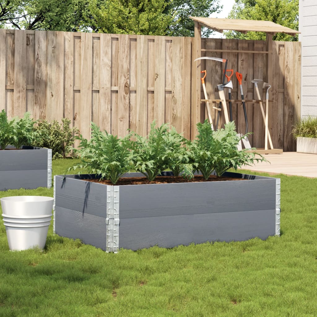 Garden Planter 80X60 Cm Solid Wood Pine
