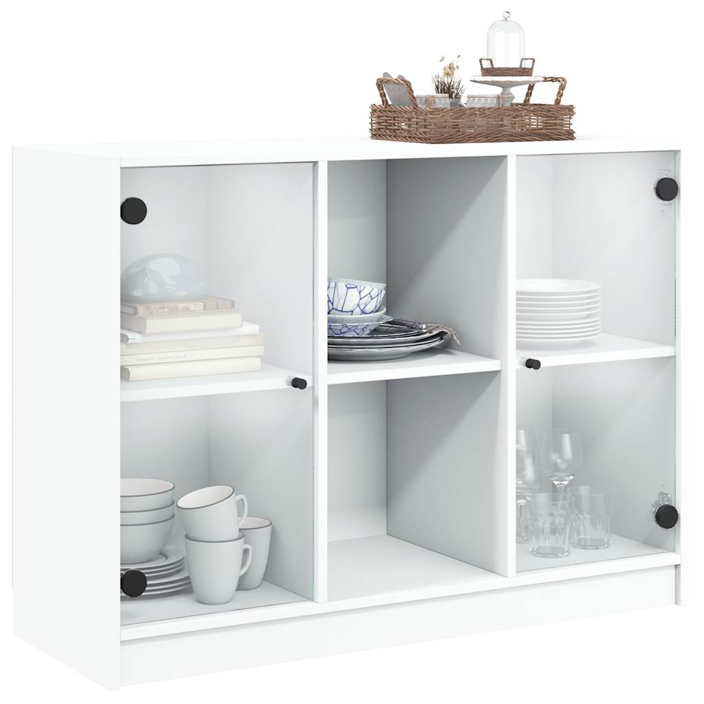 Sideboard 102X37X75.5 Cm Engineered Wood