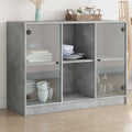 Sideboard 102X37X75.5 Cm Engineered Wood