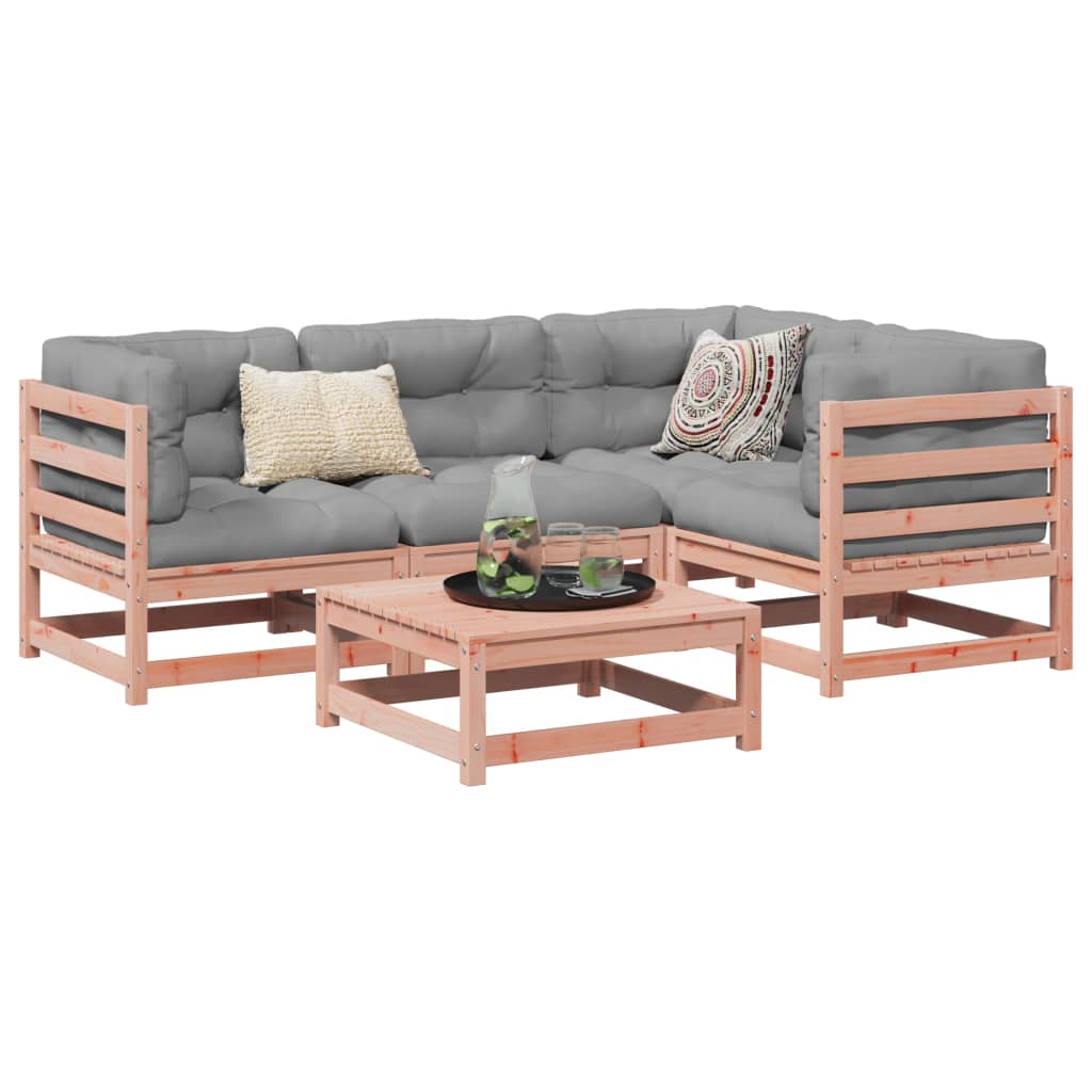 5 Piece Garden Sofa Set Impregnated Wood Pine