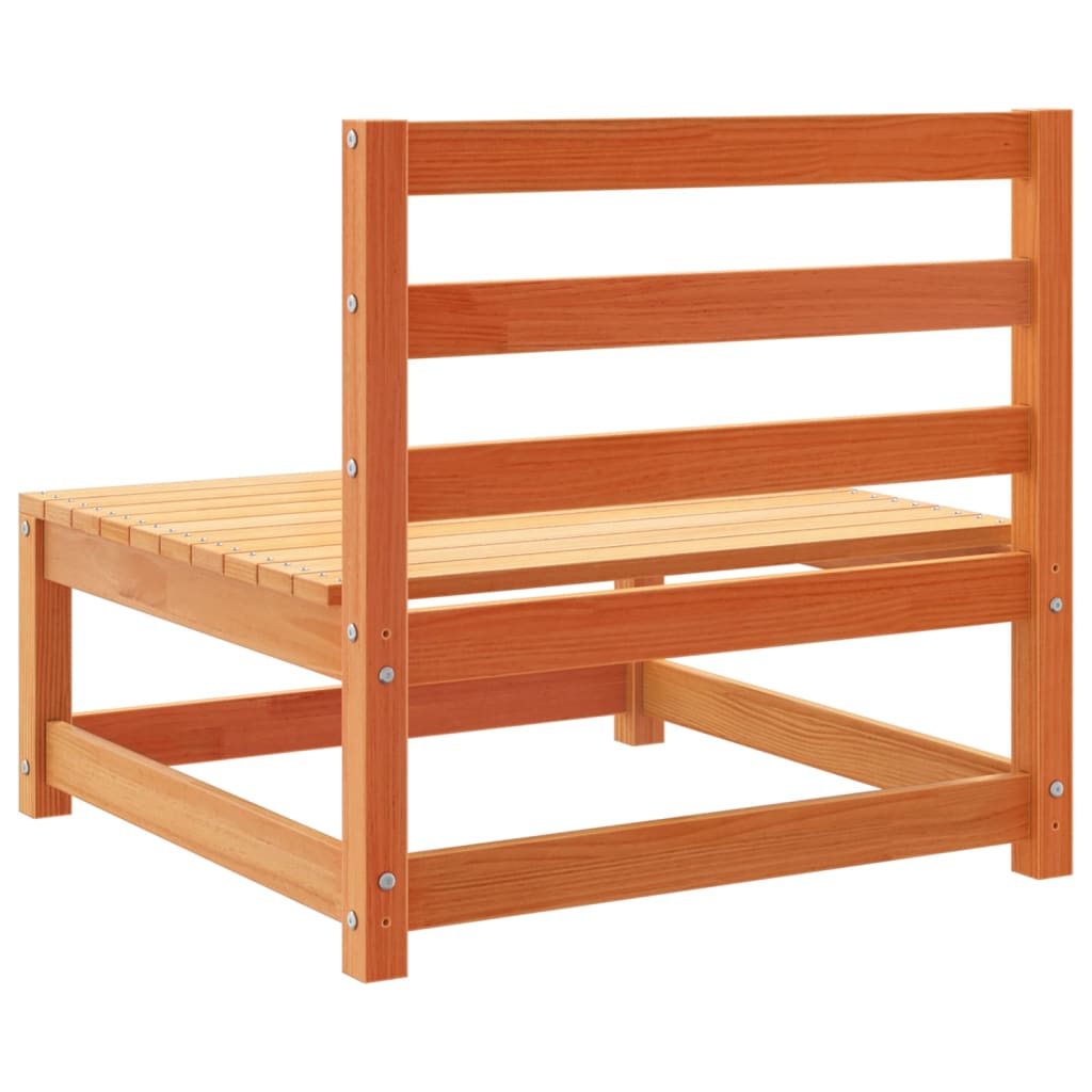 9 Piece Garden Sofa Set Solid Wood Pine