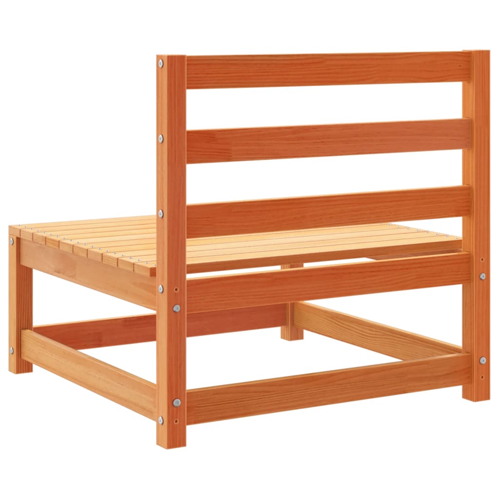 7 Piece Garden Sofa Set Solid Wood Pine