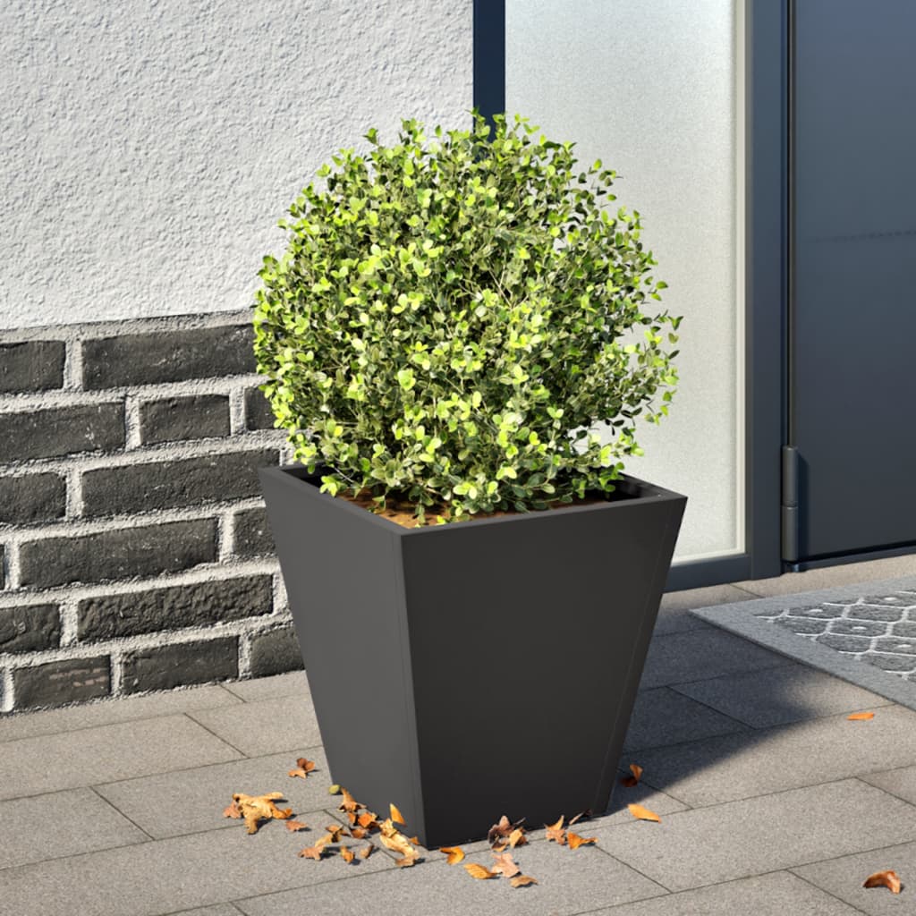 Garden Planter Anthracite Steel