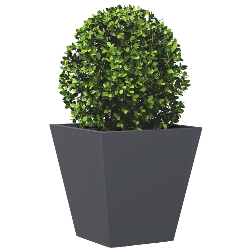 Garden Planter Anthracite Steel