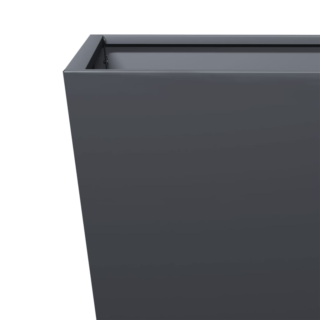 Garden Planter Anthracite Steel