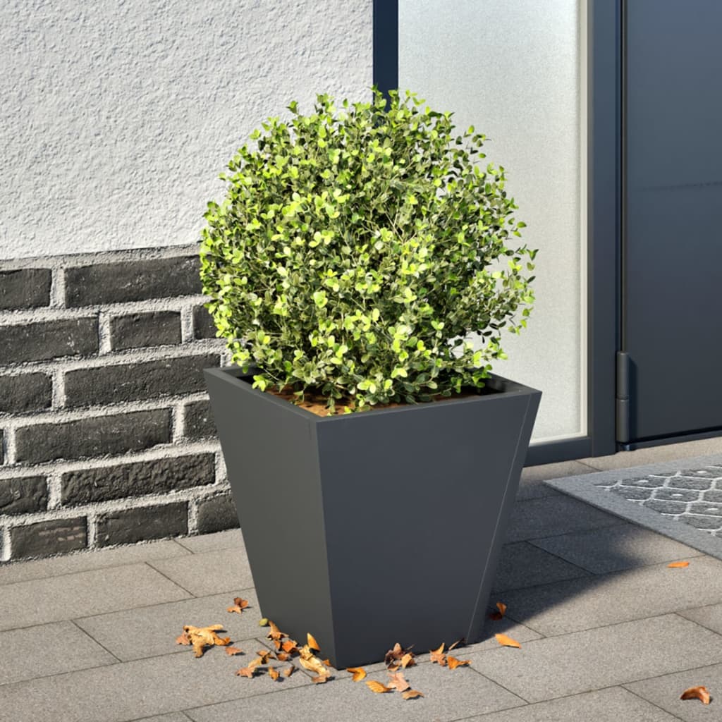 Garden Planter Anthracite Steel