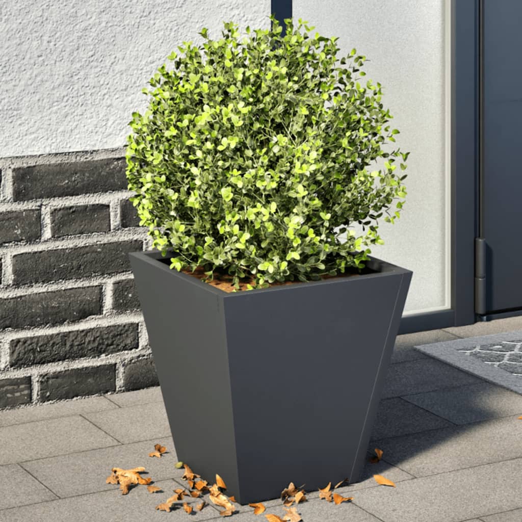 Garden Planter Anthracite Steel