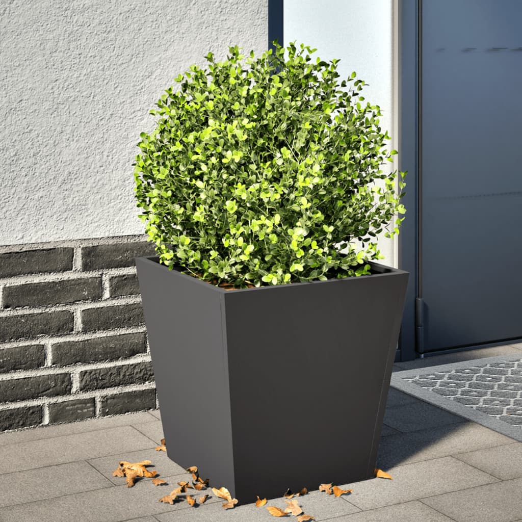 Garden Planter Anthracite Steel
