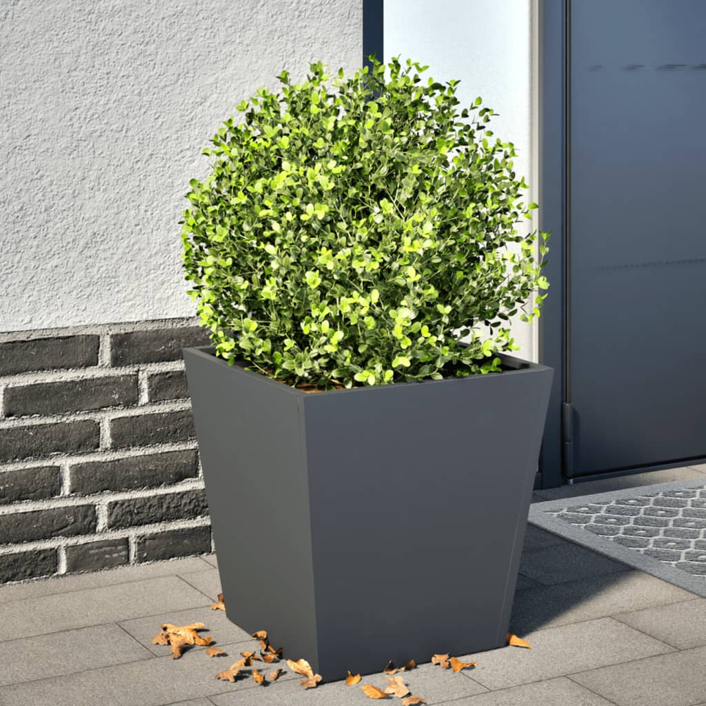 Garden Planter Anthracite Steel