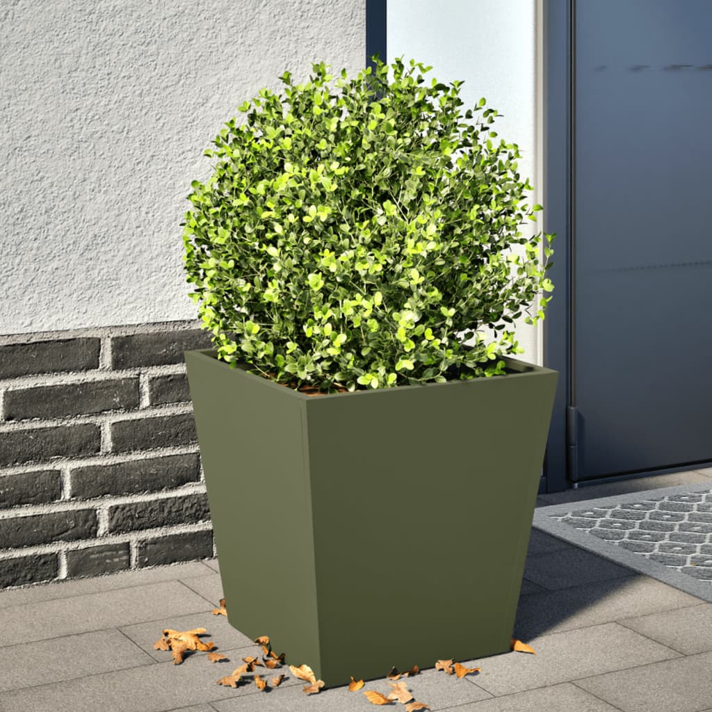 Garden Planter Anthracite Steel