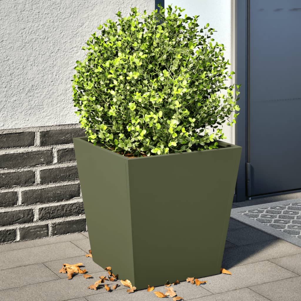 Garden Planter Anthracite Steel