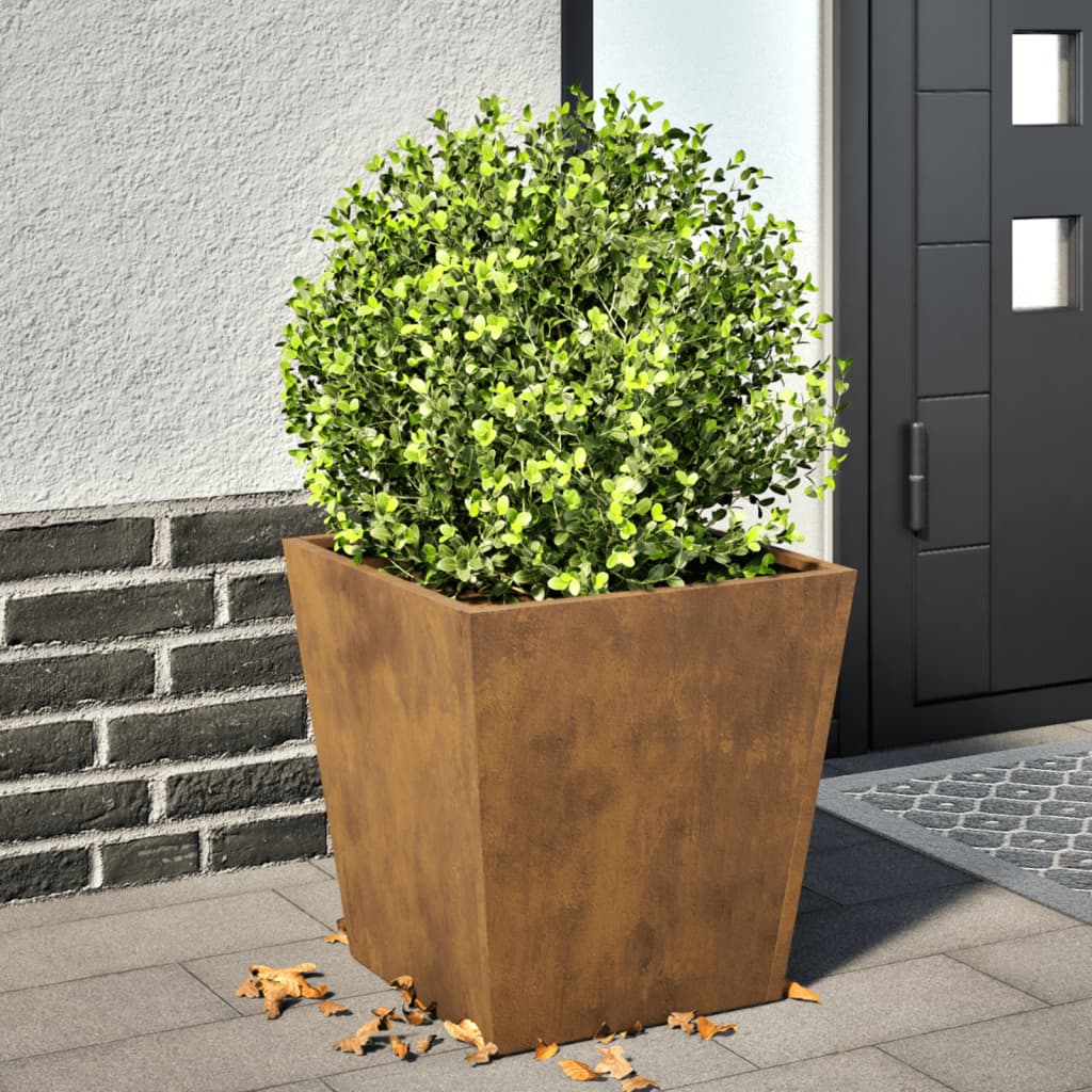 Garden Planter Anthracite Steel