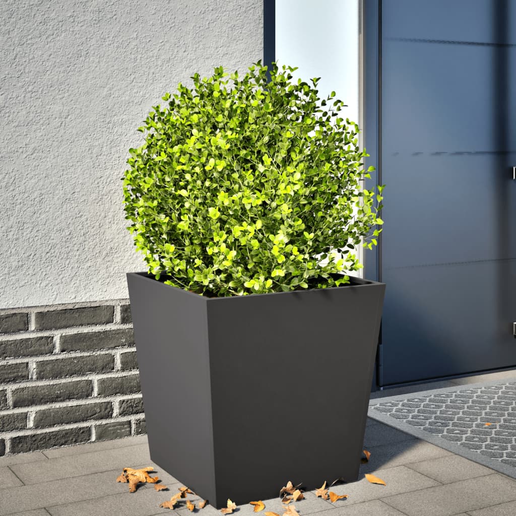 Garden Planter Anthracite Steel