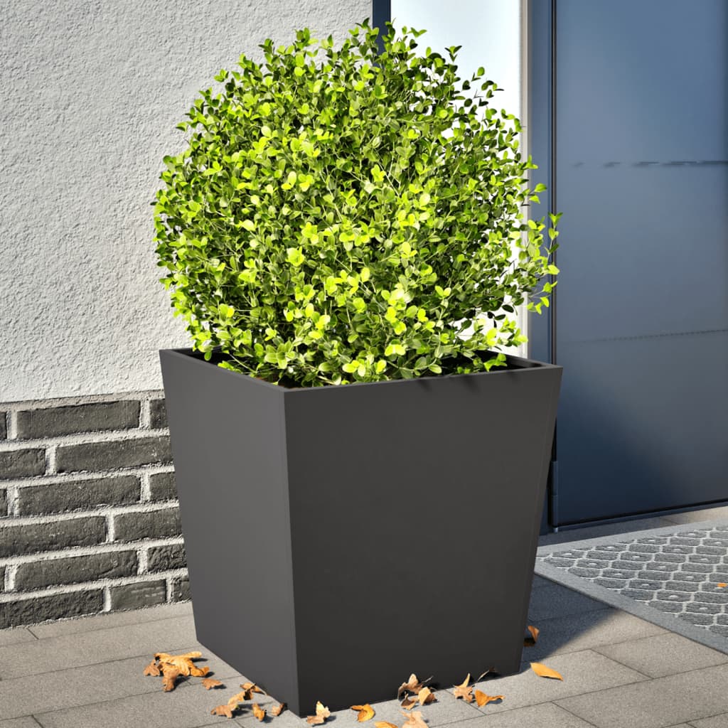 Garden Planter Anthracite Steel