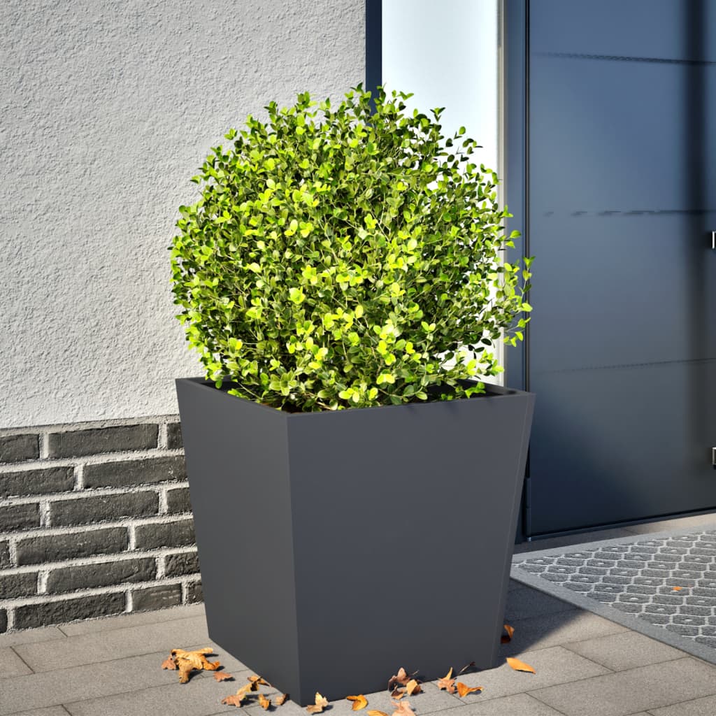 Garden Planter Anthracite Steel