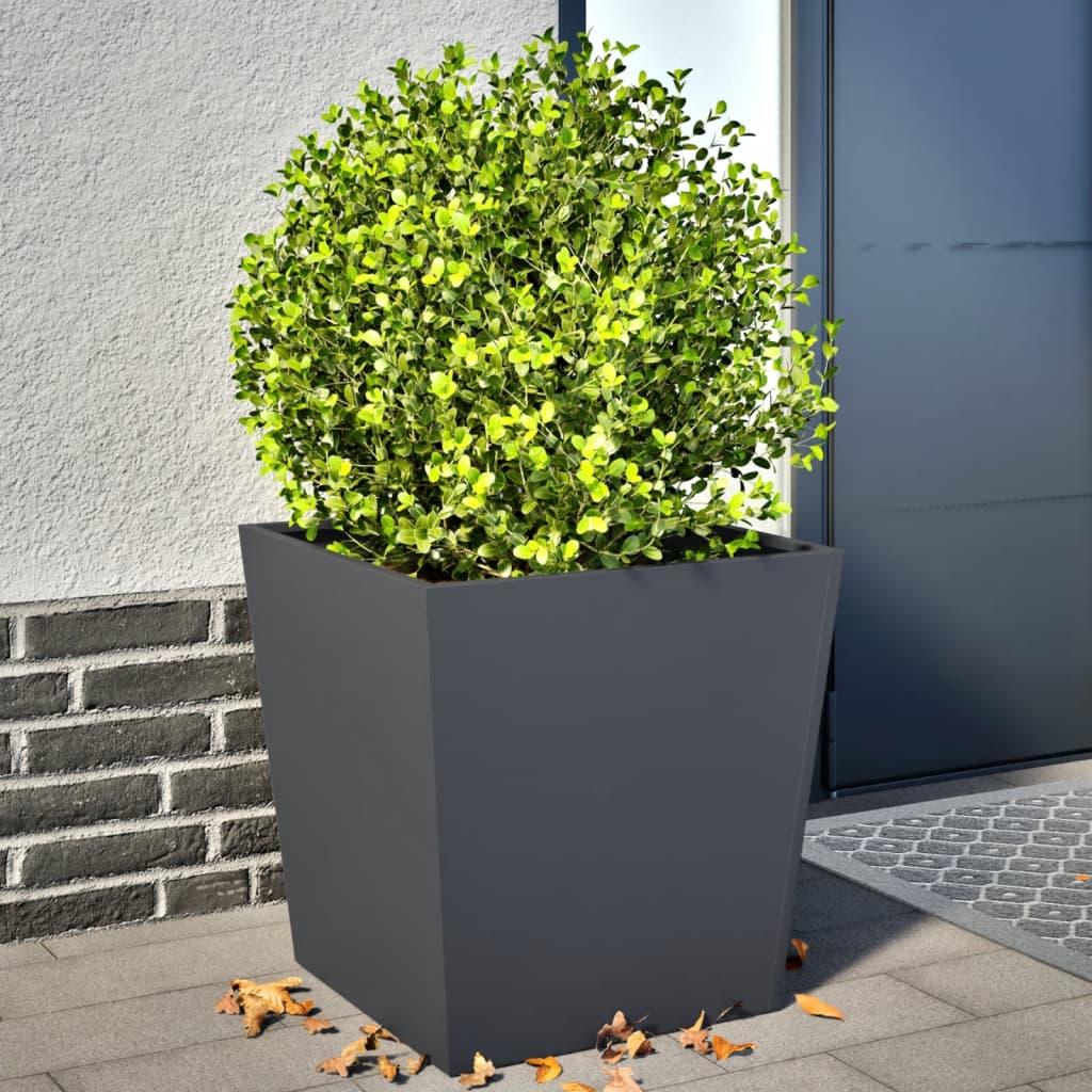 Garden Planter Anthracite Steel