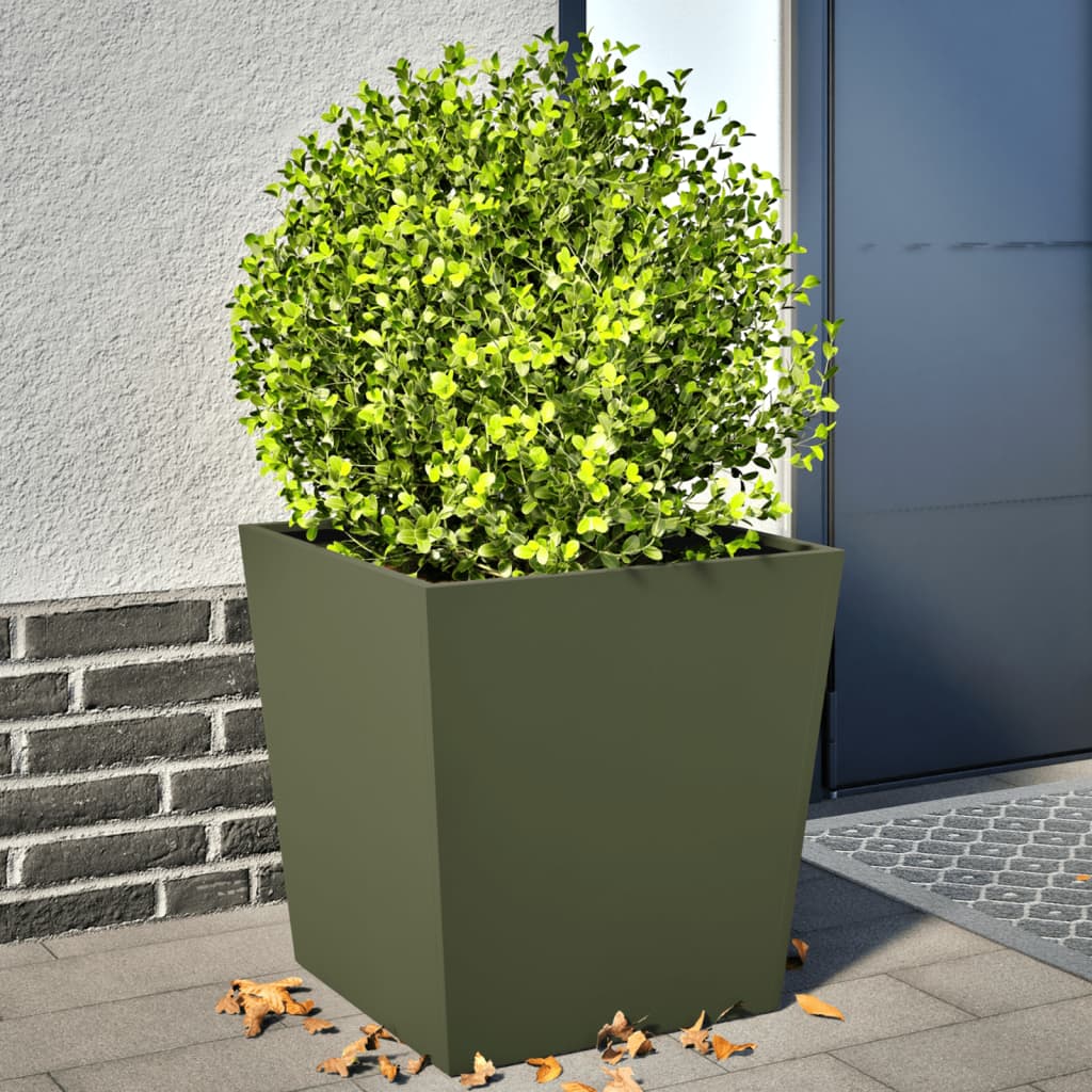 Garden Planter Anthracite Steel