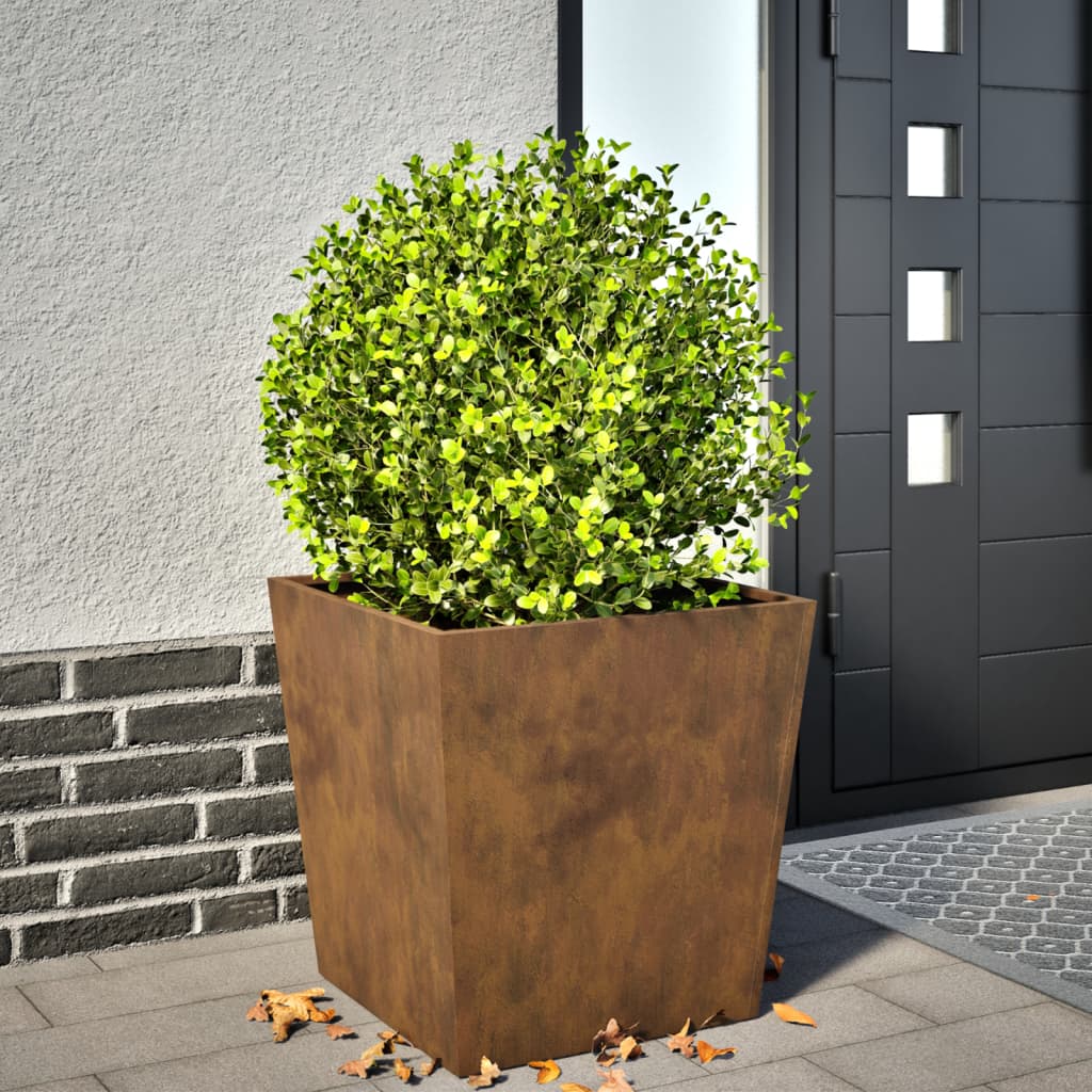 Garden Planter Anthracite Steel