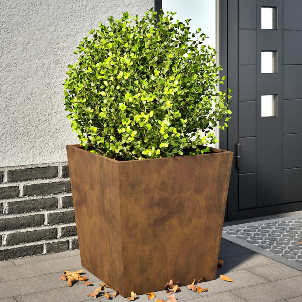 Garden Planter Anthracite Steel