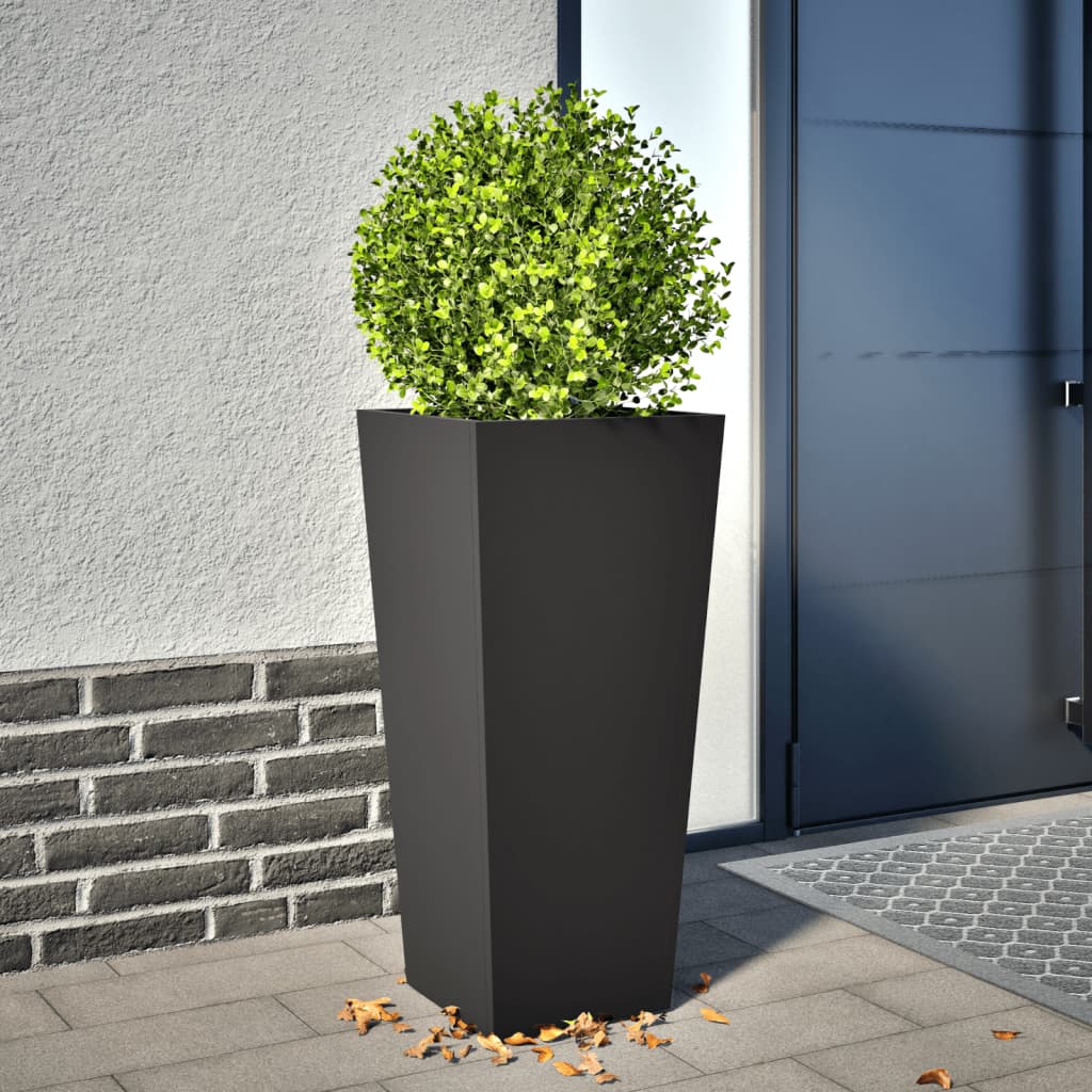 Garden Planter Anthracite Steel