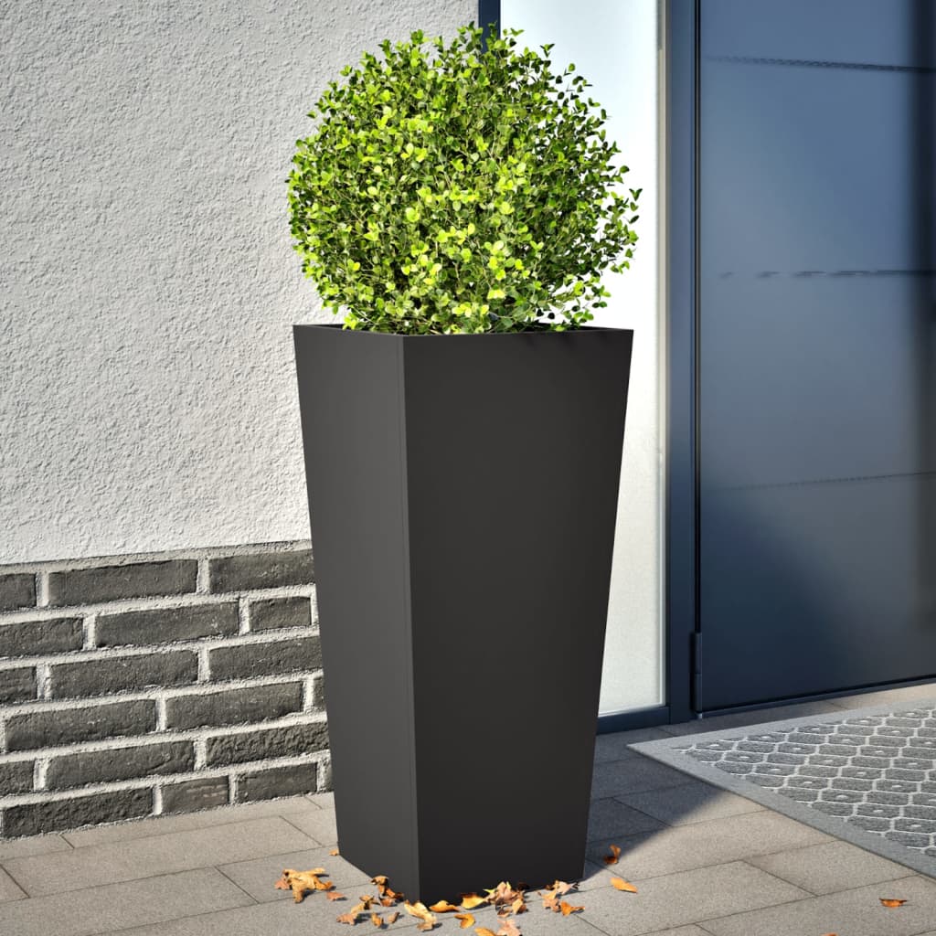 Garden Planter Anthracite Steel