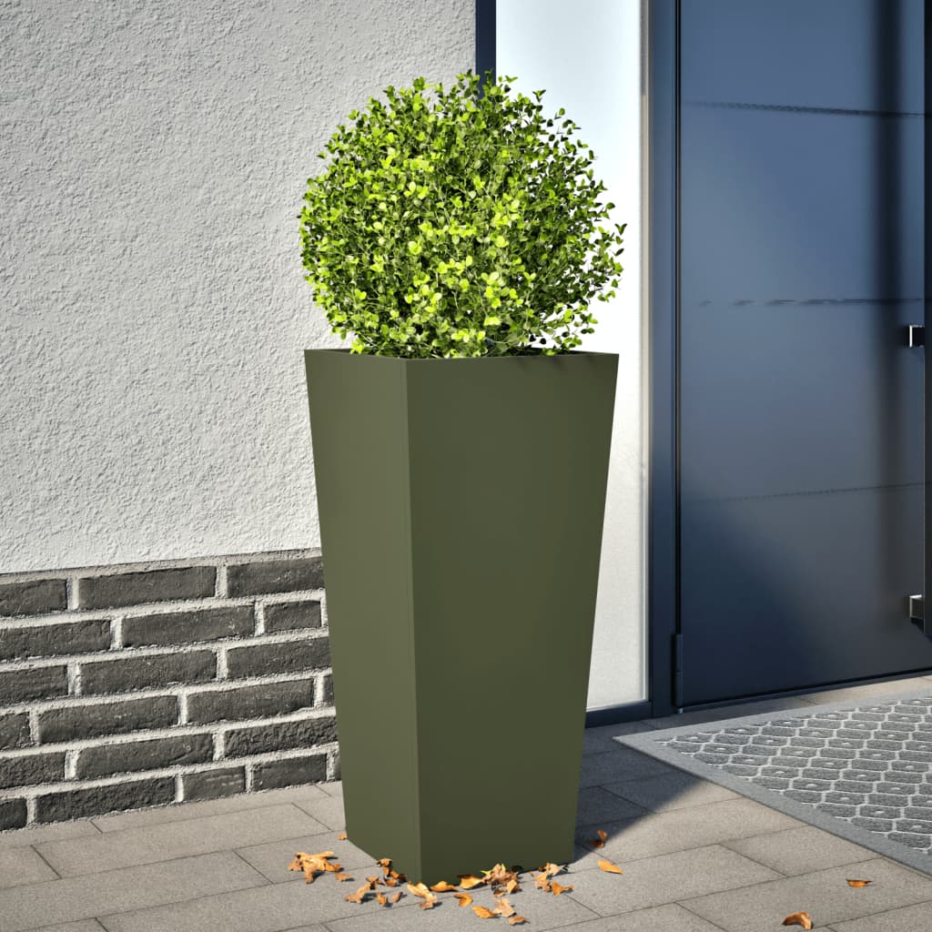 Garden Planter Anthracite Steel