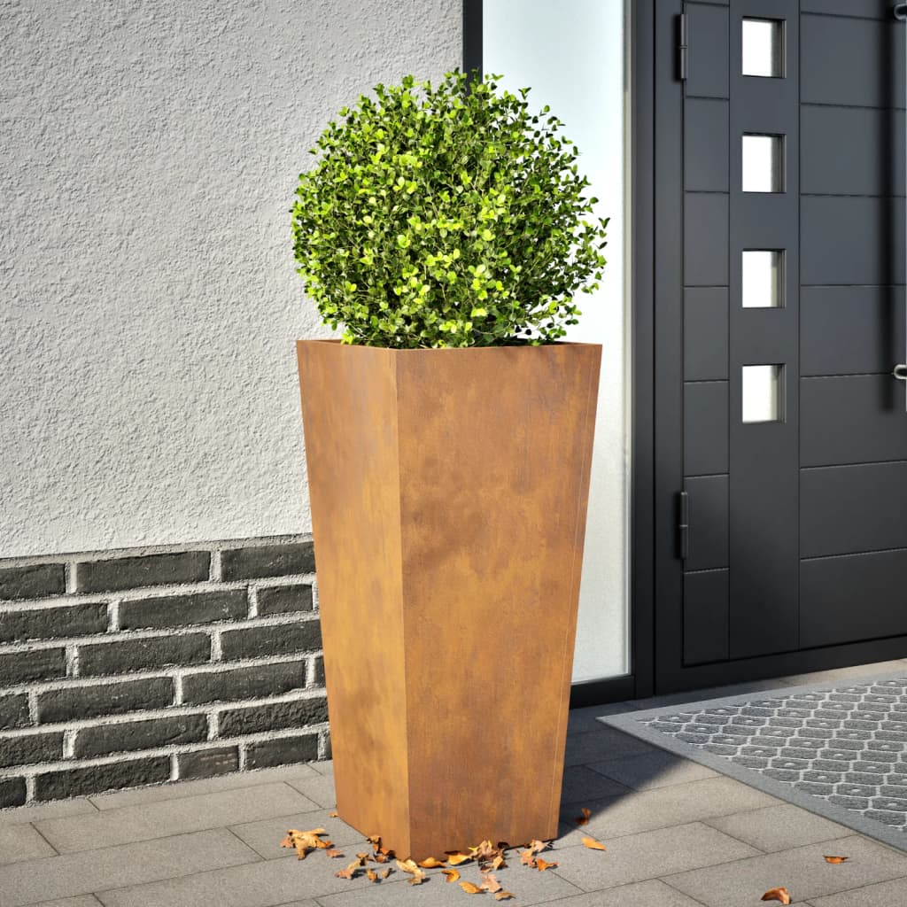Garden Planter Anthracite Steel