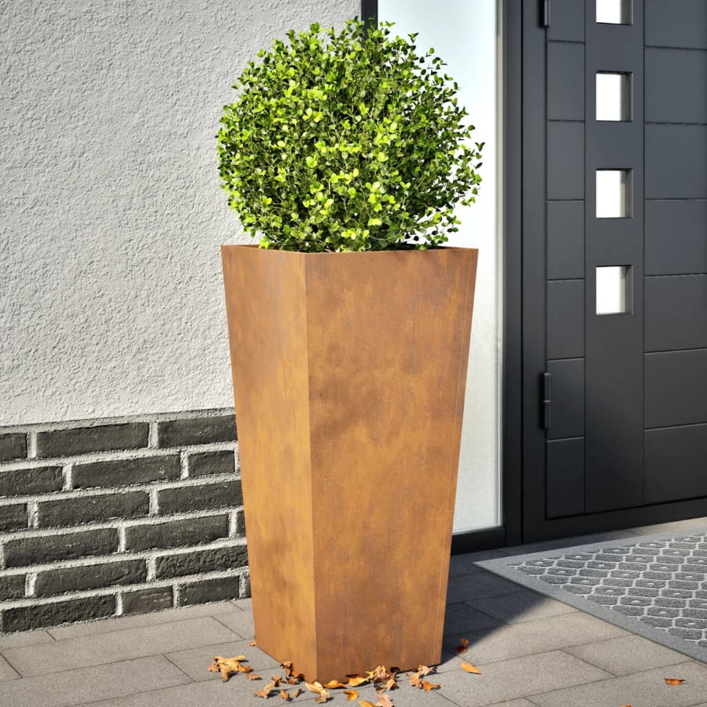 Garden Planter Anthracite Steel